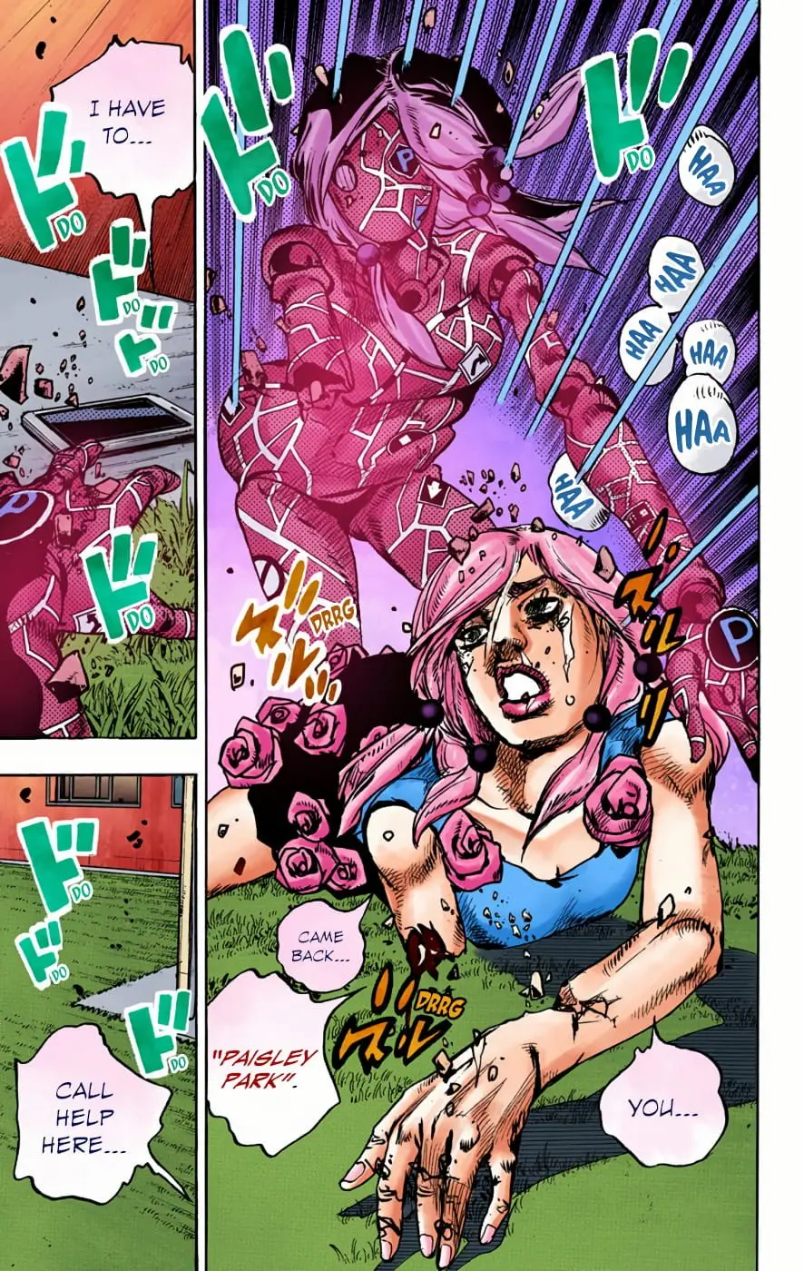JoJo's Bizarre Adventure, Part 8: JoJolion Colored Manga β Chapter 95 β Page 42
