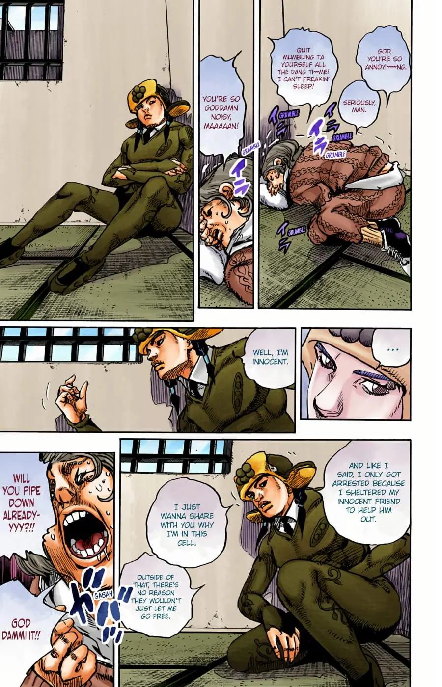 JoJo's Bizarre Adventure, Part 8: JoJolion Colored Manga β Chapter 96 β Page 3