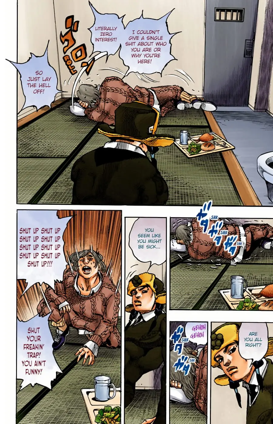 JoJo's Bizarre Adventure, Part 8: JoJolion Colored Manga β Chapter 96 β Page 4