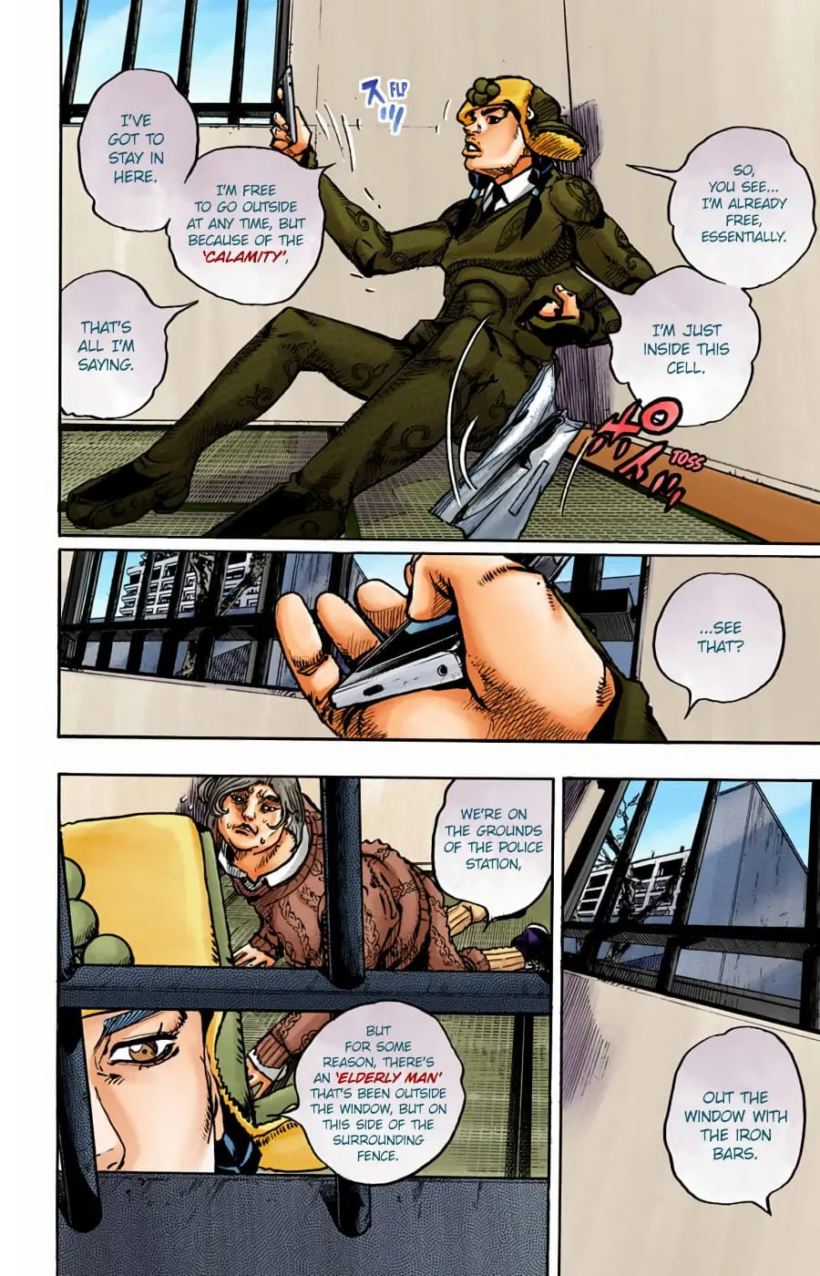 JoJo's Bizarre Adventure, Part 8: JoJolion Colored Manga β Chapter 96 β Page 6