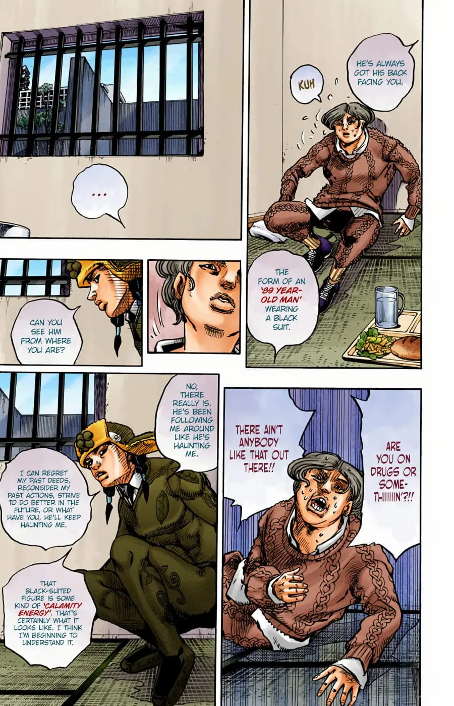 JoJo's Bizarre Adventure, Part 8: JoJolion Colored Manga β Chapter 96 β Page 7