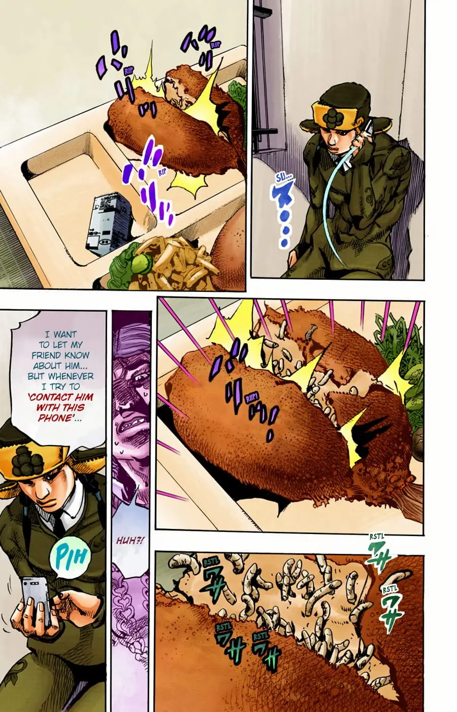JoJo's Bizarre Adventure, Part 8: JoJolion Colored Manga β Chapter 96 β Page 11