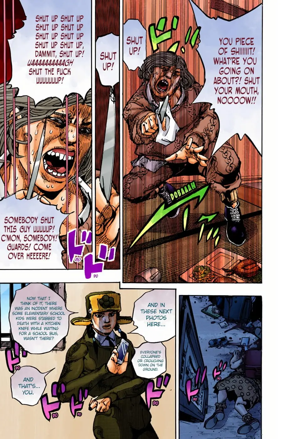 JoJo's Bizarre Adventure, Part 8: JoJolion Colored Manga β Chapter 96 β Page 15