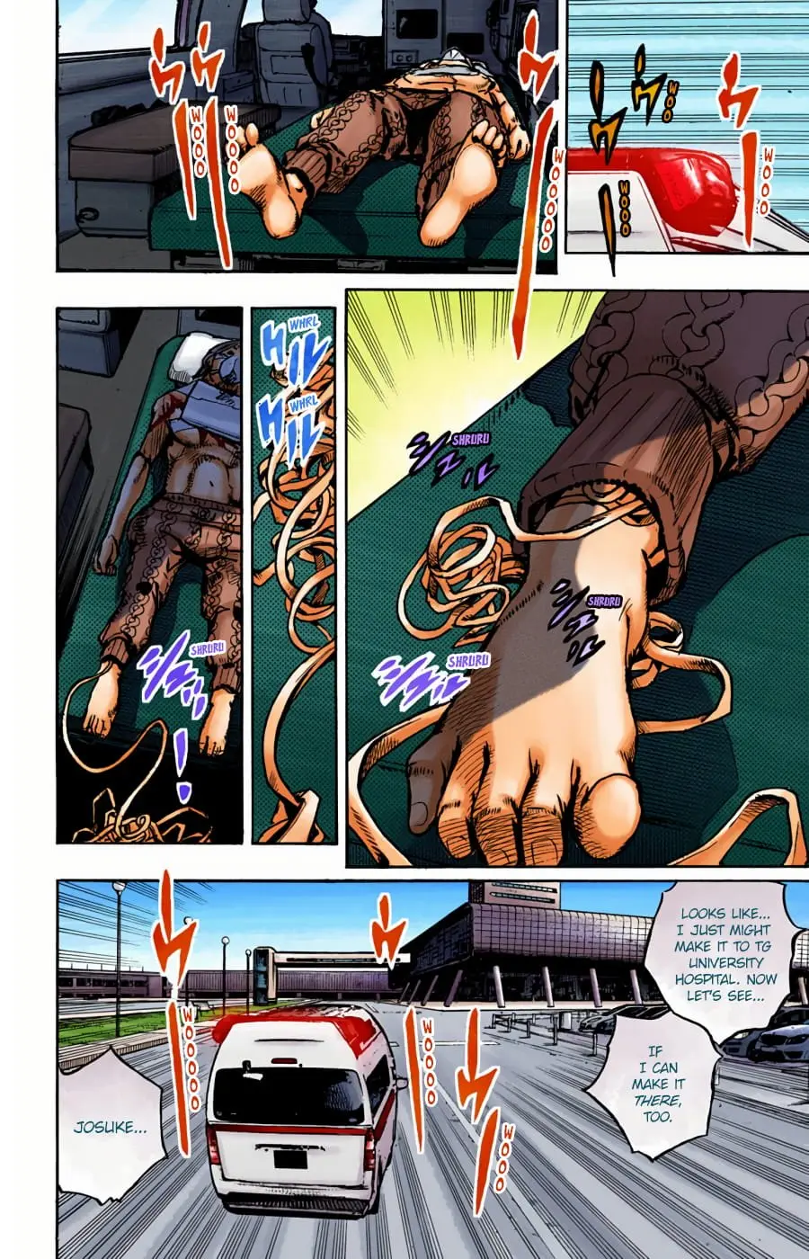 JoJo's Bizarre Adventure, Part 8: JoJolion Colored Manga β Chapter 96 β Page 18