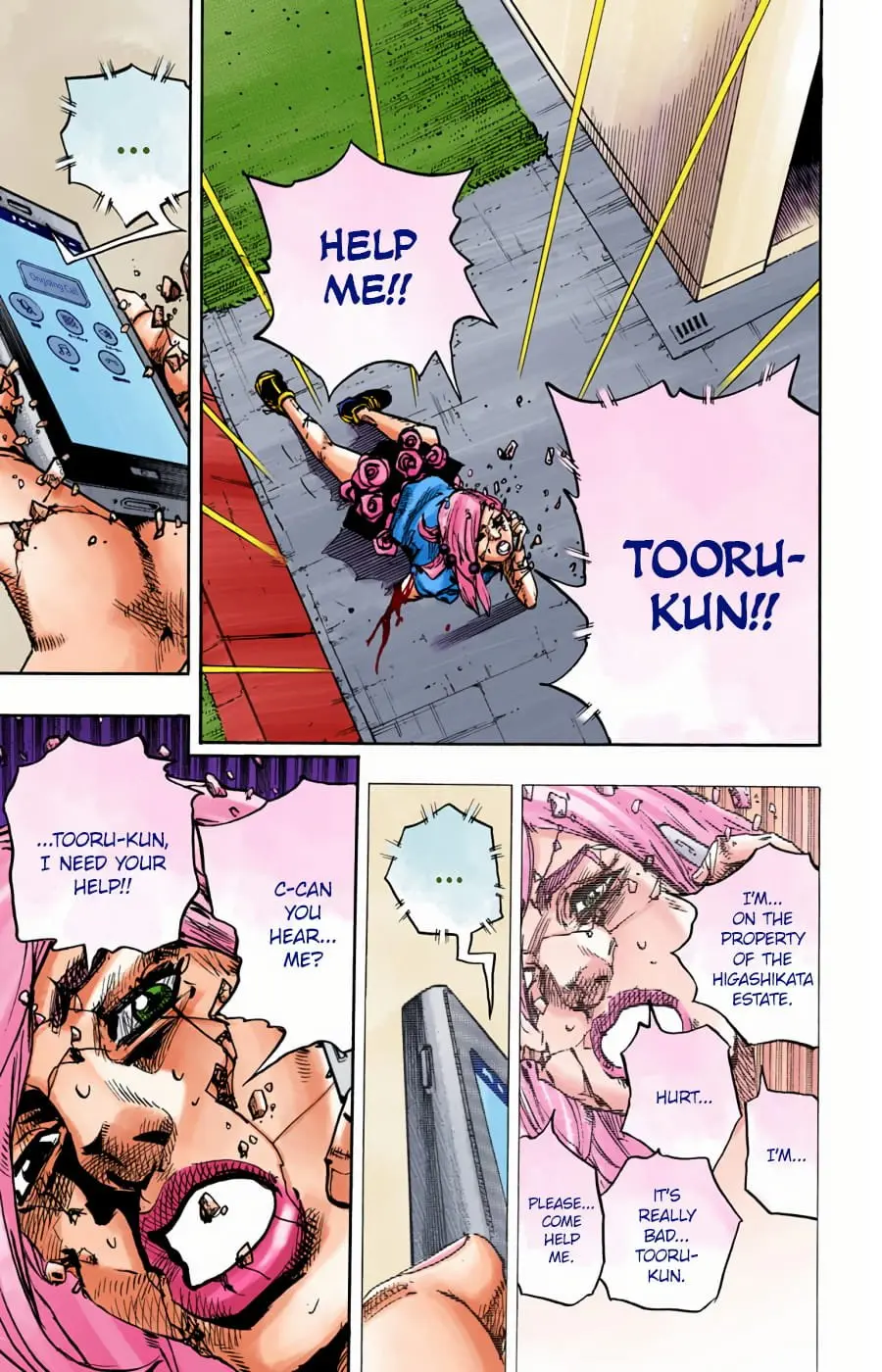 JoJo's Bizarre Adventure, Part 8: JoJolion Colored Manga β Chapter 96 β Page 23