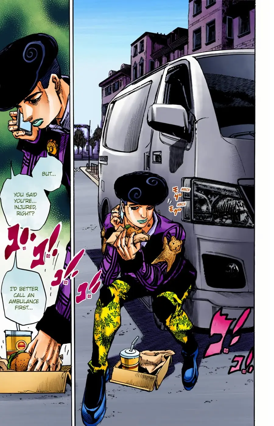 JoJo's Bizarre Adventure, Part 8: JoJolion Colored Manga β Chapter 96 β Page 25