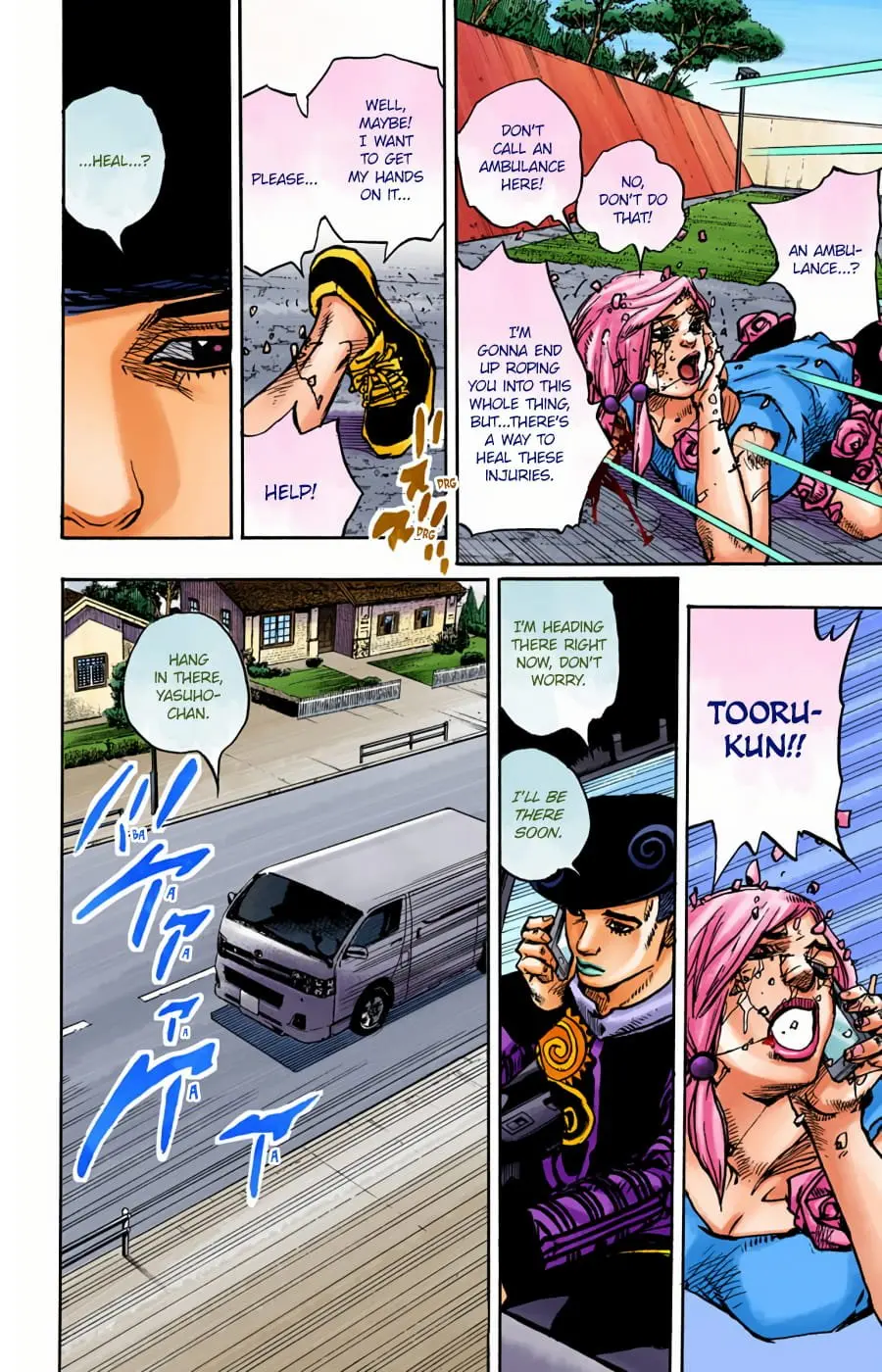 JoJo's Bizarre Adventure, Part 8: JoJolion Colored Manga β Chapter 96 β Page 26