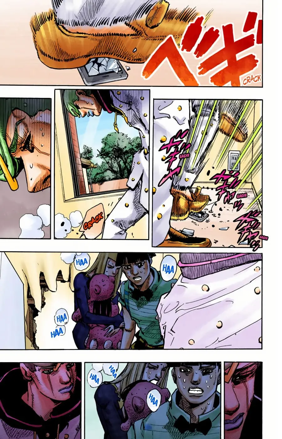JoJo's Bizarre Adventure, Part 8: JoJolion Colored Manga β Chapter 96 β Page 27
