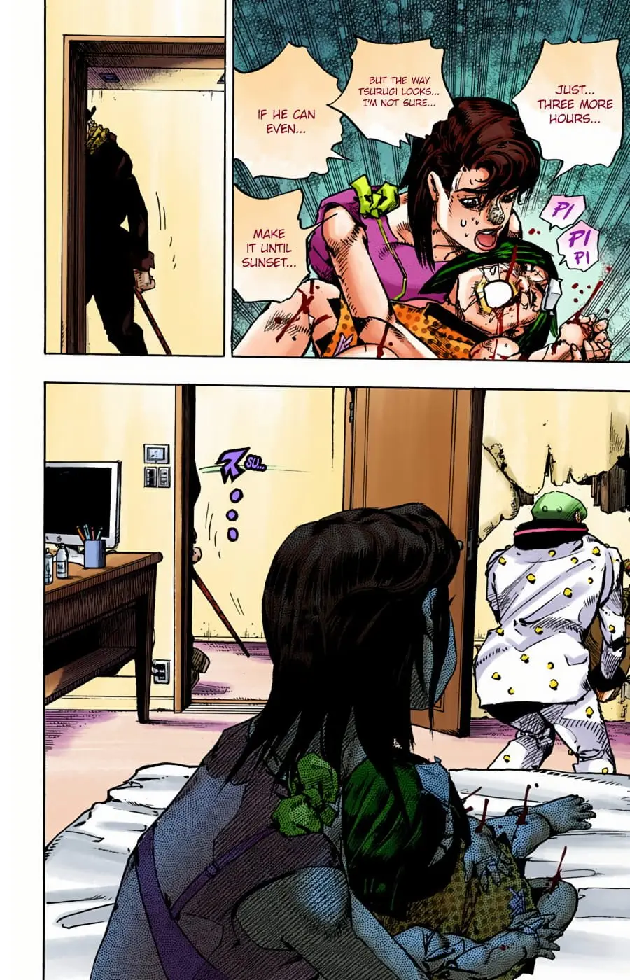 JoJo's Bizarre Adventure, Part 8: JoJolion Colored Manga β Chapter 96 β Page 32