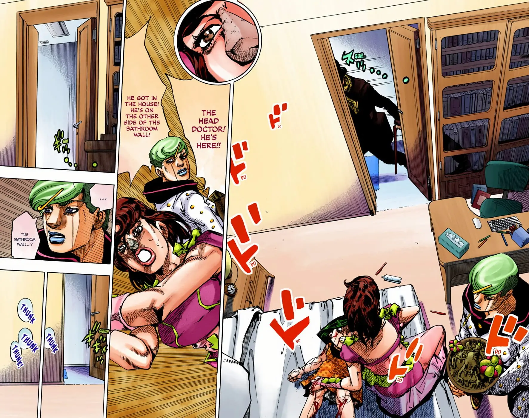 JoJo's Bizarre Adventure, Part 8: JoJolion Colored Manga β Chapter 96 β Page 37