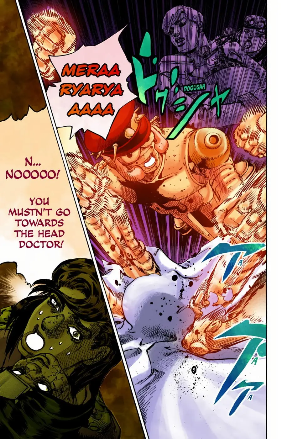 JoJo's Bizarre Adventure, Part 8: JoJolion Colored Manga β Chapter 96 β Page 42