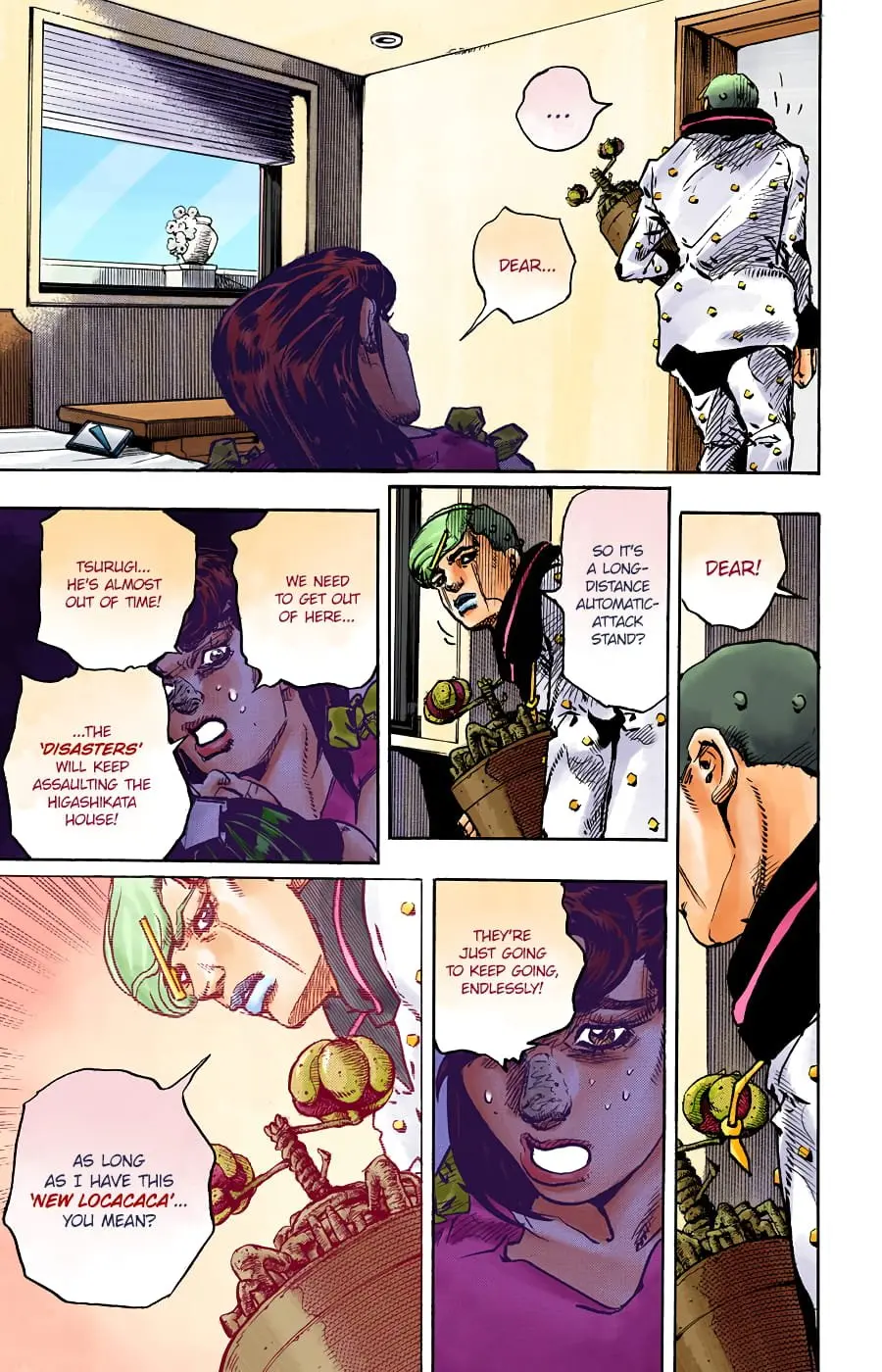 JoJo's Bizarre Adventure, Part 8: JoJolion Colored Manga β Chapter 97 β Page 8