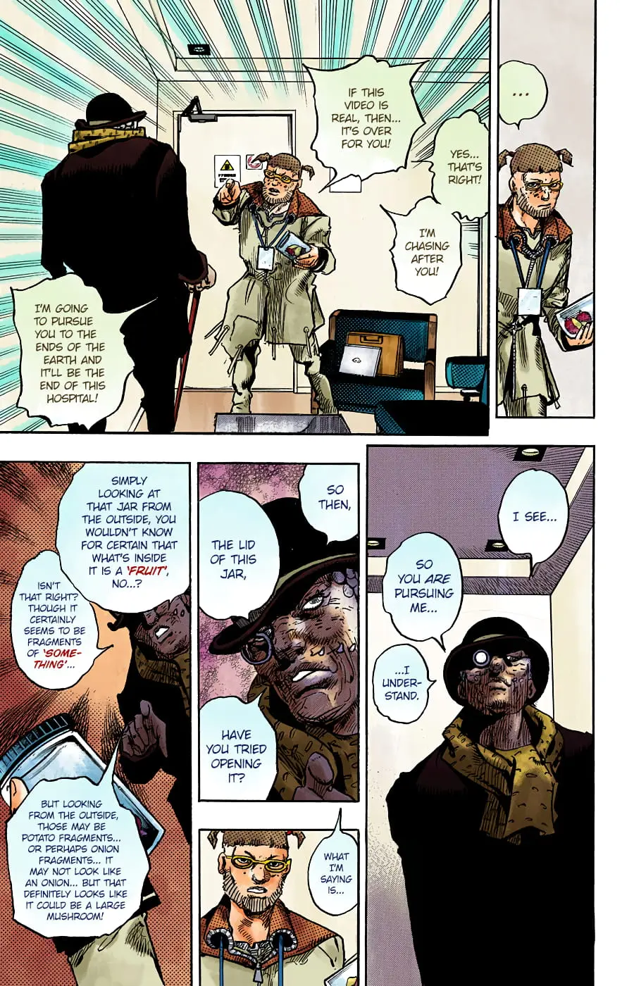 JoJo's Bizarre Adventure, Part 8: JoJolion Colored Manga β Chapter 97 β Page 31