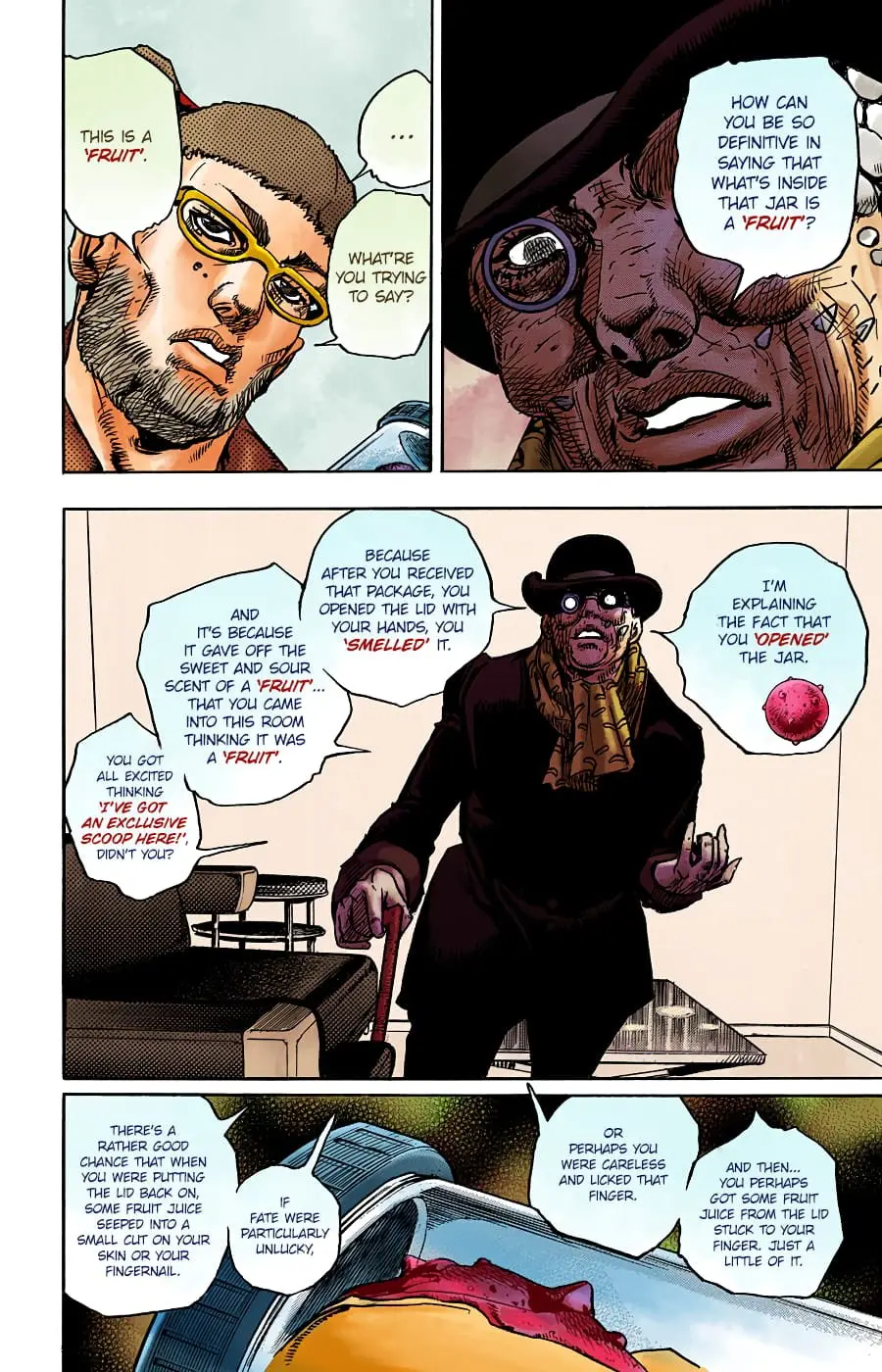 JoJo's Bizarre Adventure, Part 8: JoJolion Colored Manga β Chapter 97 β Page 32