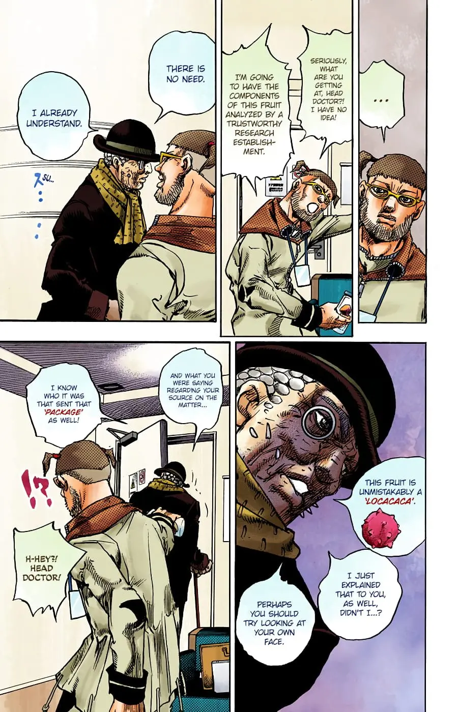 JoJo's Bizarre Adventure, Part 8: JoJolion Colored Manga β Chapter 97 β Page 33
