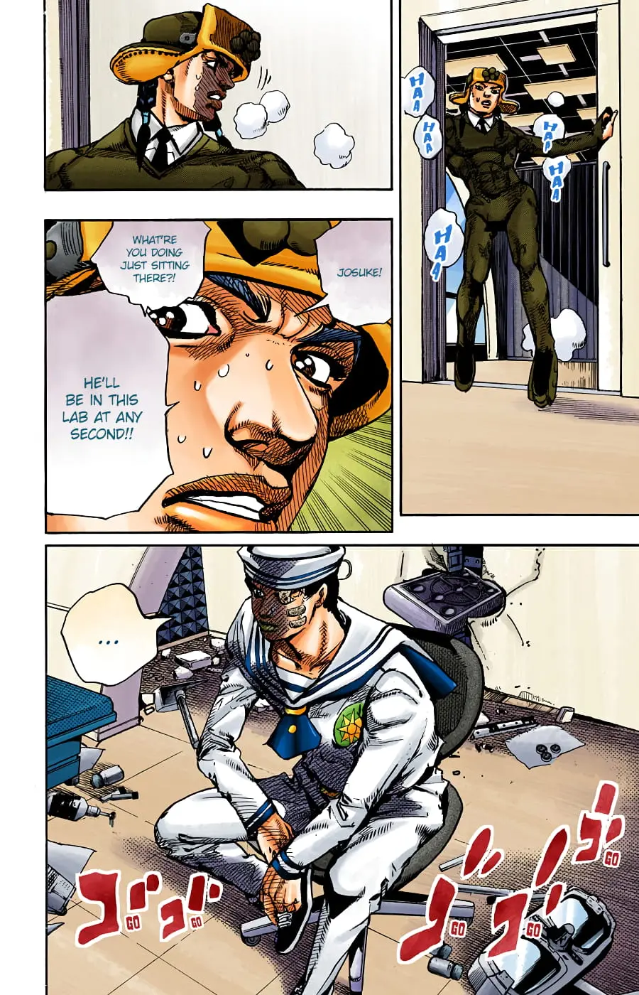 JoJo's Bizarre Adventure, Part 8: JoJolion Colored Manga β Chapter 98 β Page 8