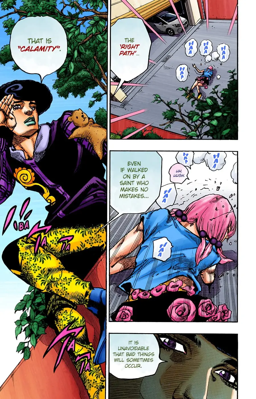 JoJo's Bizarre Adventure, Part 8: JoJolion Colored Manga β Chapter 98 β Page 9