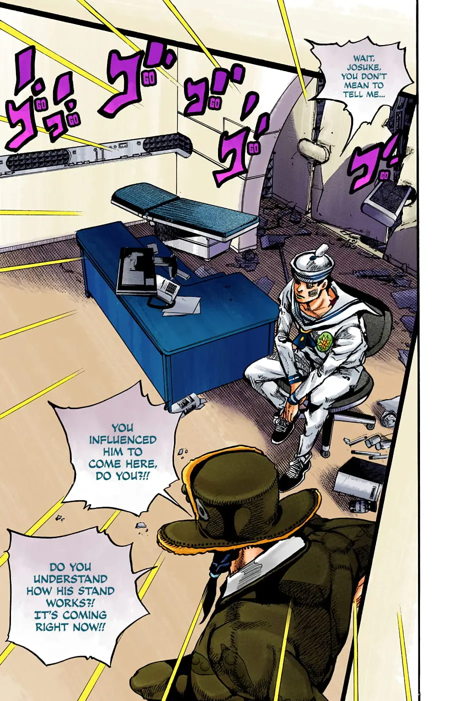JoJo's Bizarre Adventure, Part 8: JoJolion Colored Manga β Chapter 98 β Page 11
