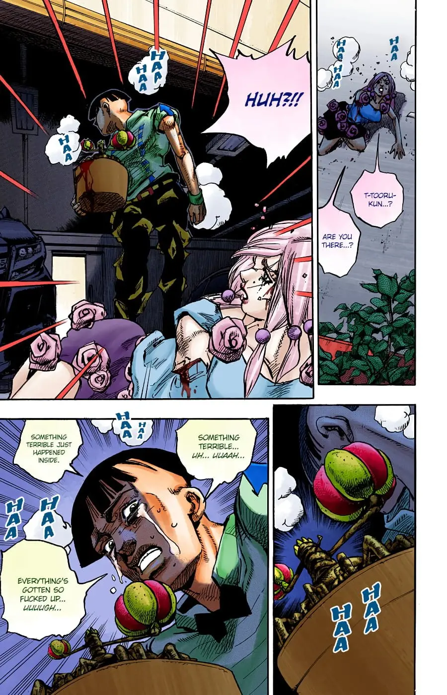 JoJo's Bizarre Adventure, Part 8: JoJolion Colored Manga β Chapter 98 β Page 22