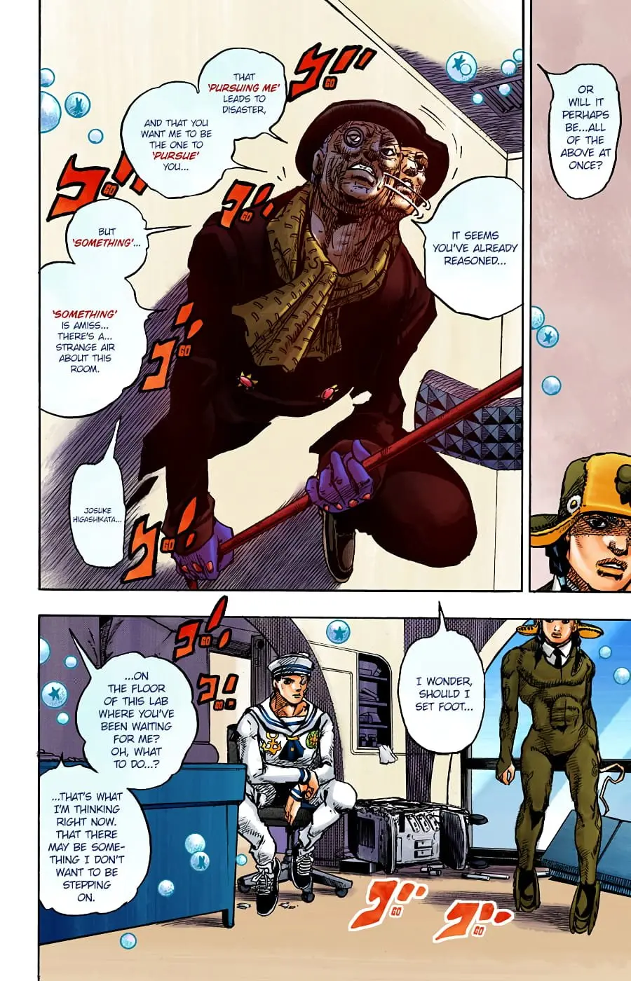 JoJo's Bizarre Adventure, Part 8: JoJolion Colored Manga β Chapter 98 β Page 25