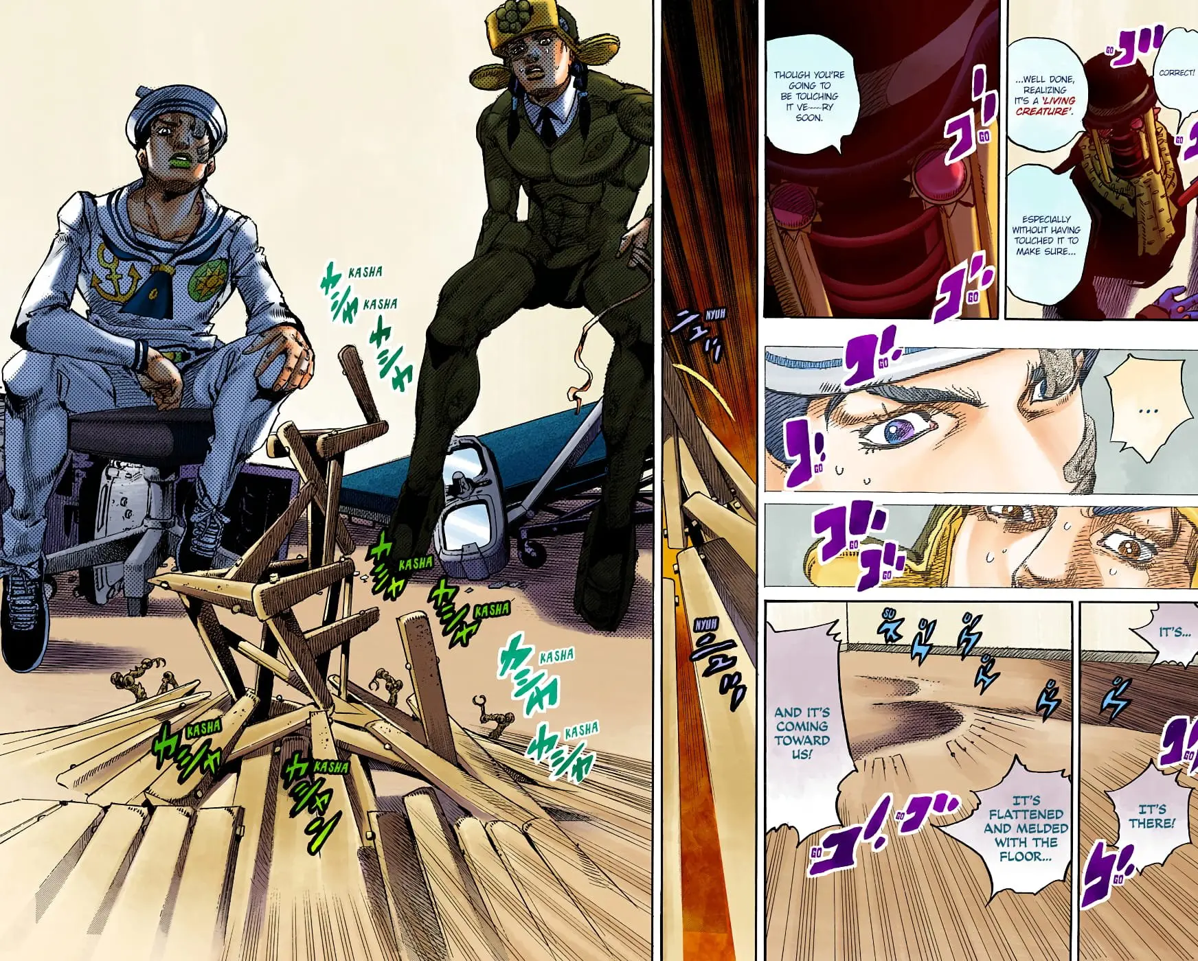 JoJo's Bizarre Adventure, Part 8: JoJolion Colored Manga β Chapter 98 β Page 29