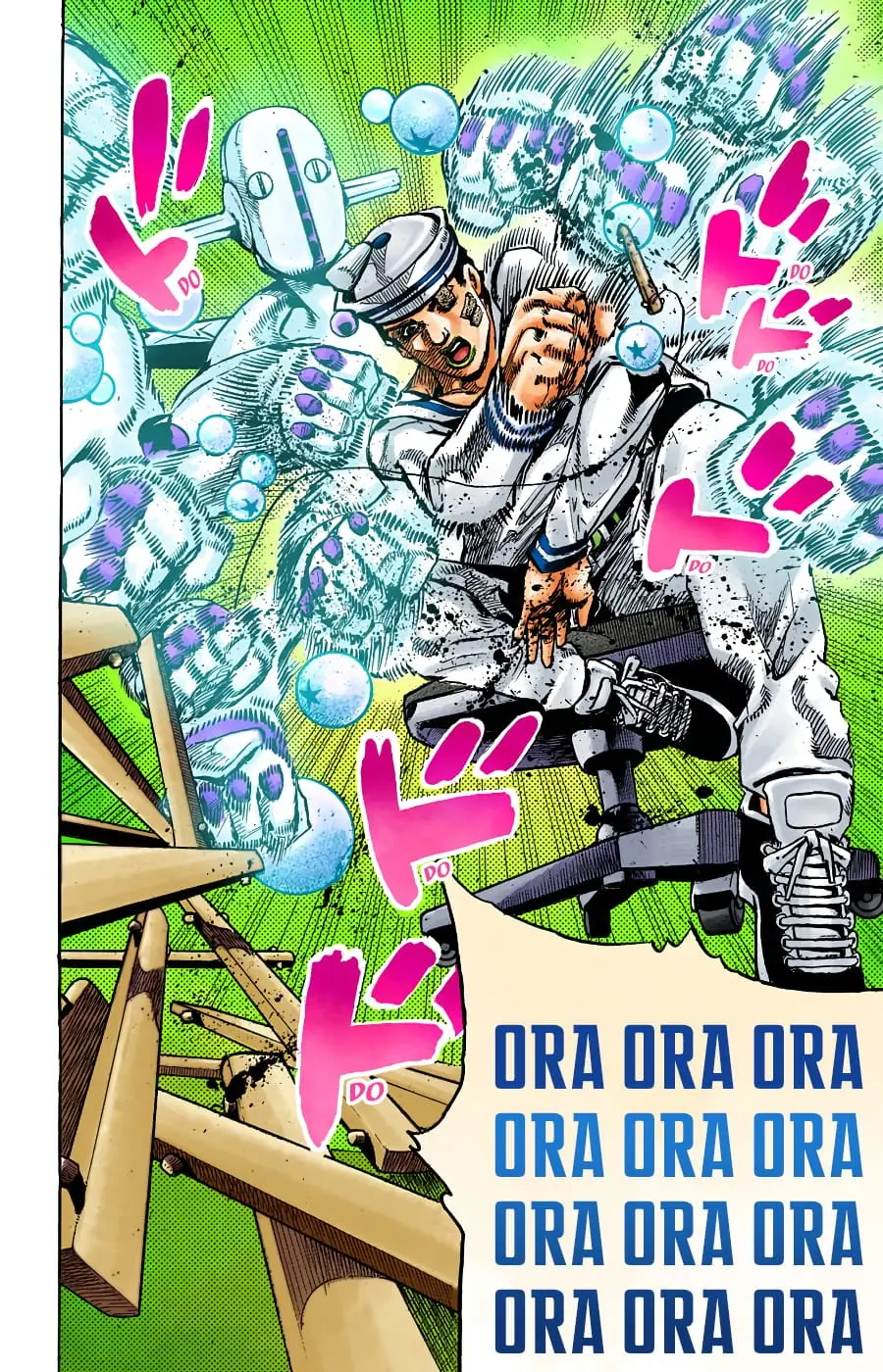 JoJo's Bizarre Adventure, Part 8: JoJolion Colored Manga β Chapter 98 β Page 32