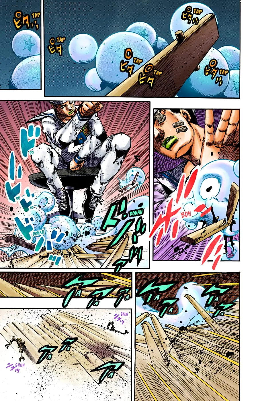 JoJo's Bizarre Adventure, Part 8: JoJolion Colored Manga β Chapter 98 β Page 33