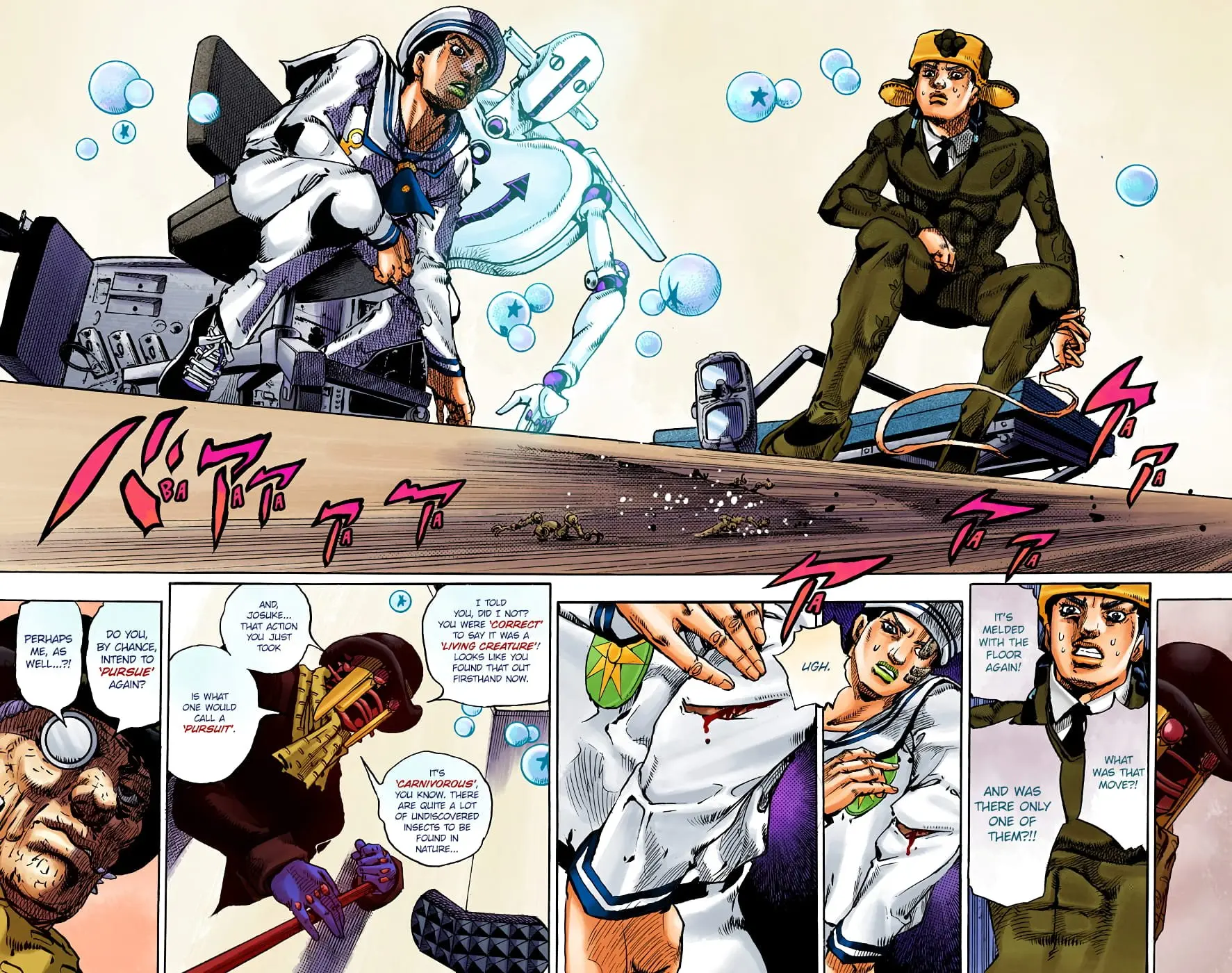 JoJo's Bizarre Adventure, Part 8: JoJolion Colored Manga β Chapter 98 β Page 34