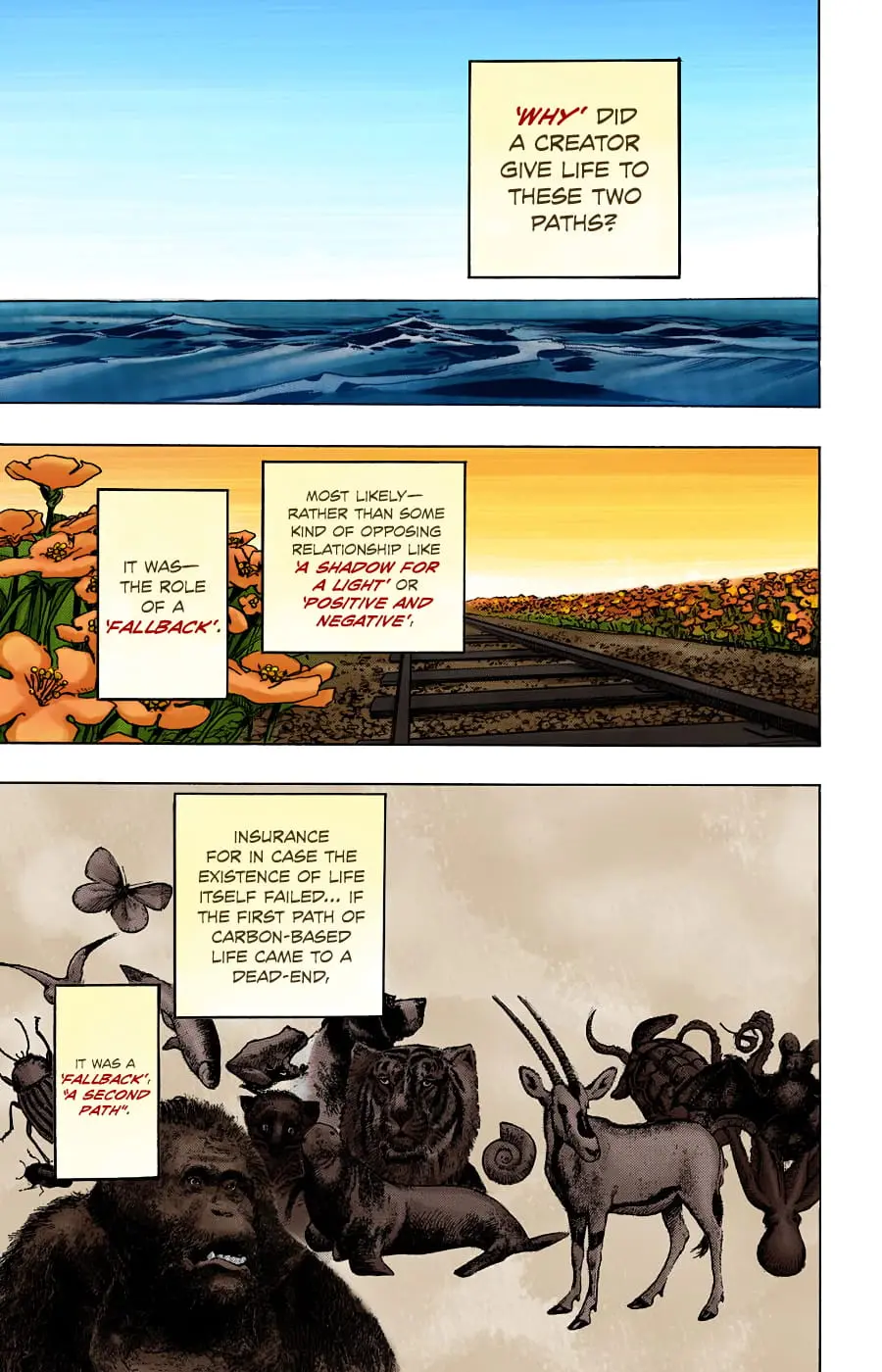 JoJo's Bizarre Adventure, Part 8: JoJolion Colored Manga β Chapter 99 β Page 17