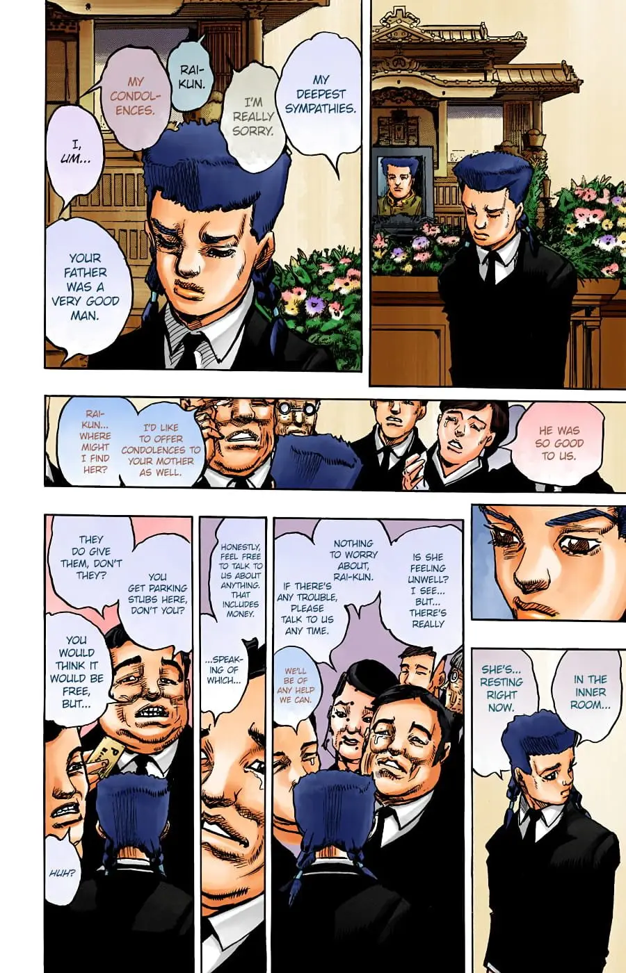 JoJo's Bizarre Adventure, Part 8: JoJolion Colored Manga β Chapter 99 β Page 22