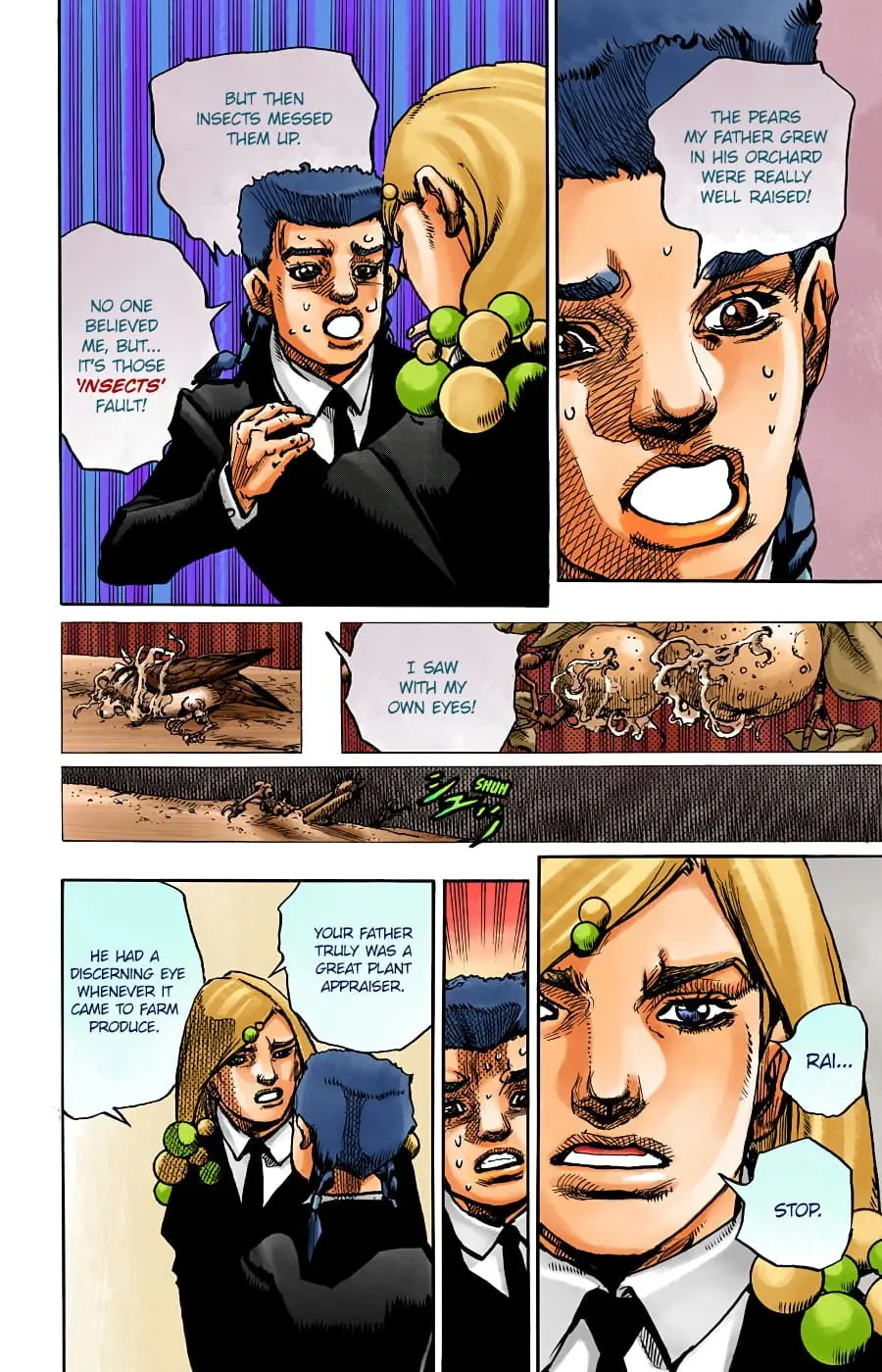 JoJo's Bizarre Adventure, Part 8: JoJolion Colored Manga β Chapter 99 β Page 24