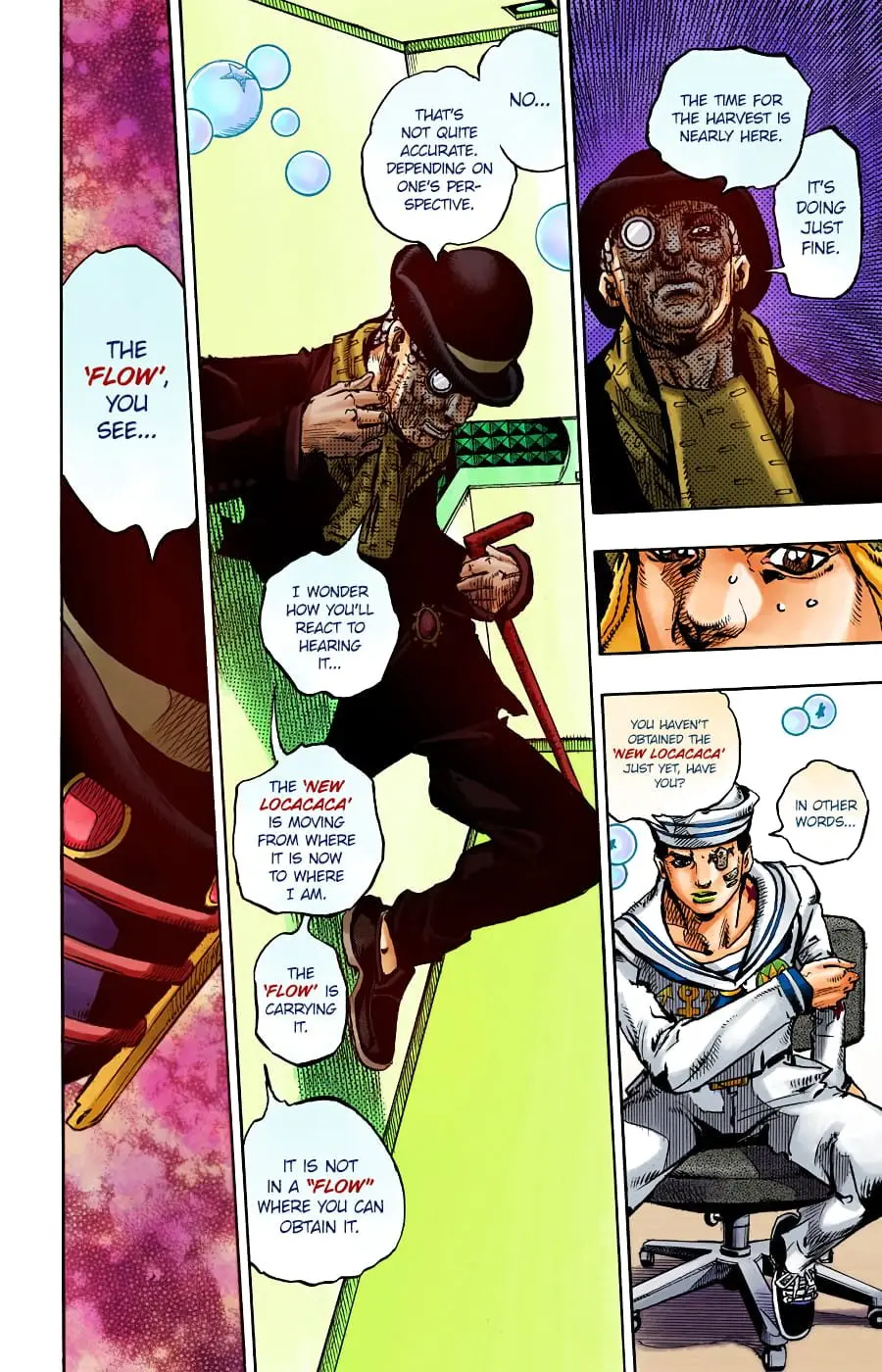 JoJo's Bizarre Adventure, Part 8: JoJolion Colored Manga β Chapter 99 β Page 29