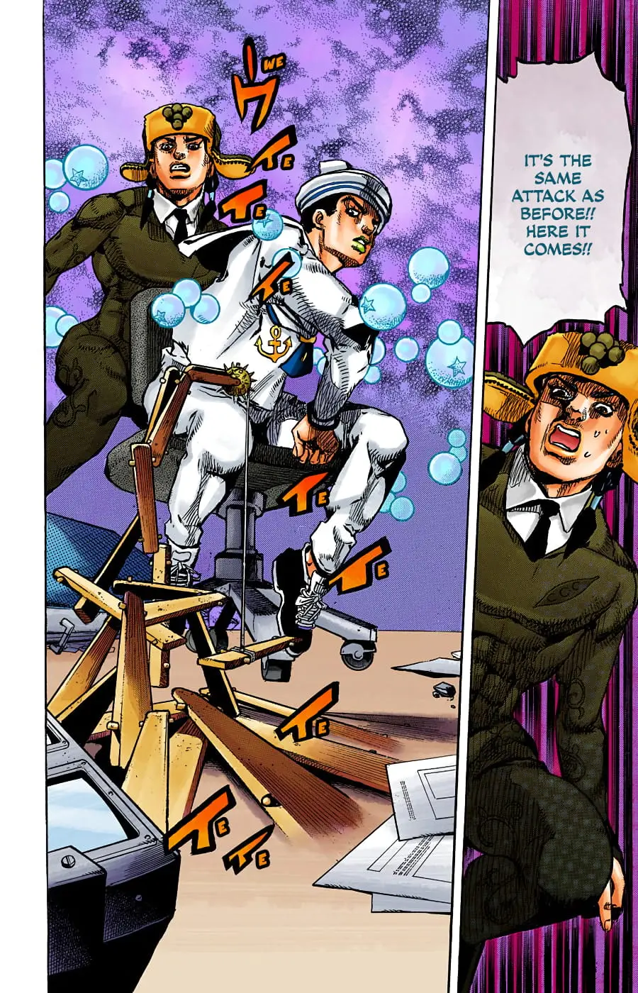 JoJo's Bizarre Adventure, Part 8: JoJolion Colored Manga β Chapter 99 β Page 32