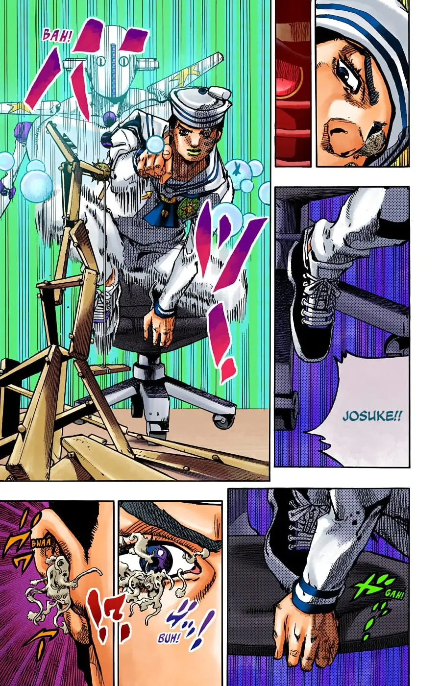 JoJo's Bizarre Adventure, Part 8: JoJolion Colored Manga β Chapter 99 β Page 33