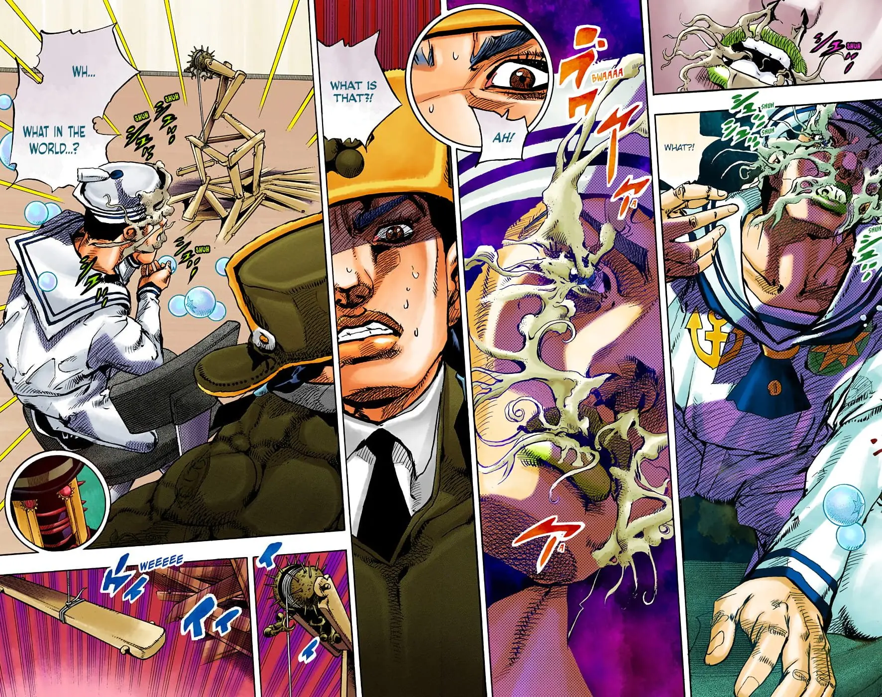 JoJo's Bizarre Adventure, Part 8: JoJolion Colored Manga β Chapter 99 β Page 34