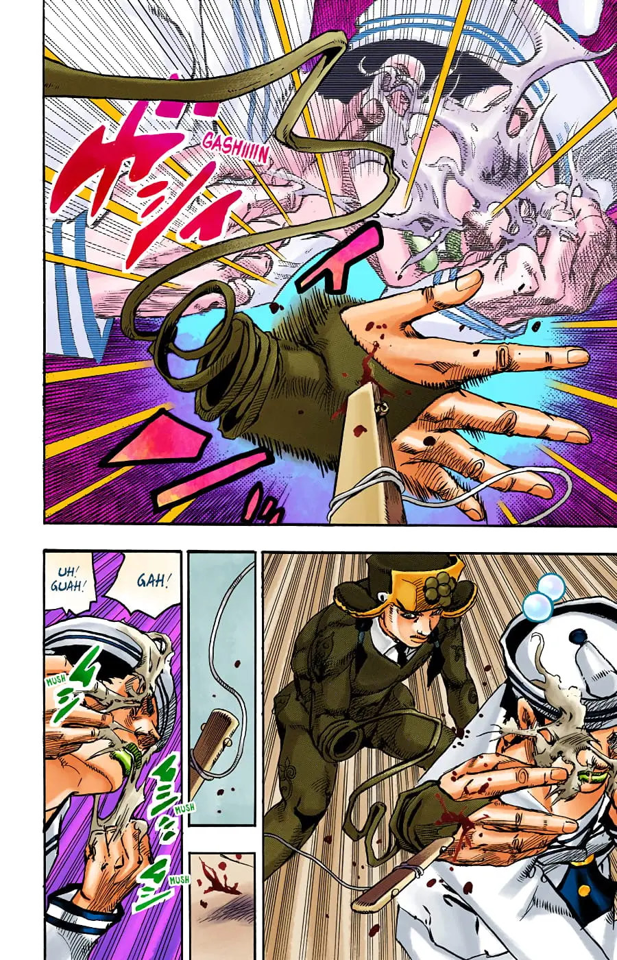 JoJo's Bizarre Adventure, Part 8: JoJolion Colored Manga β Chapter 99 β Page 36