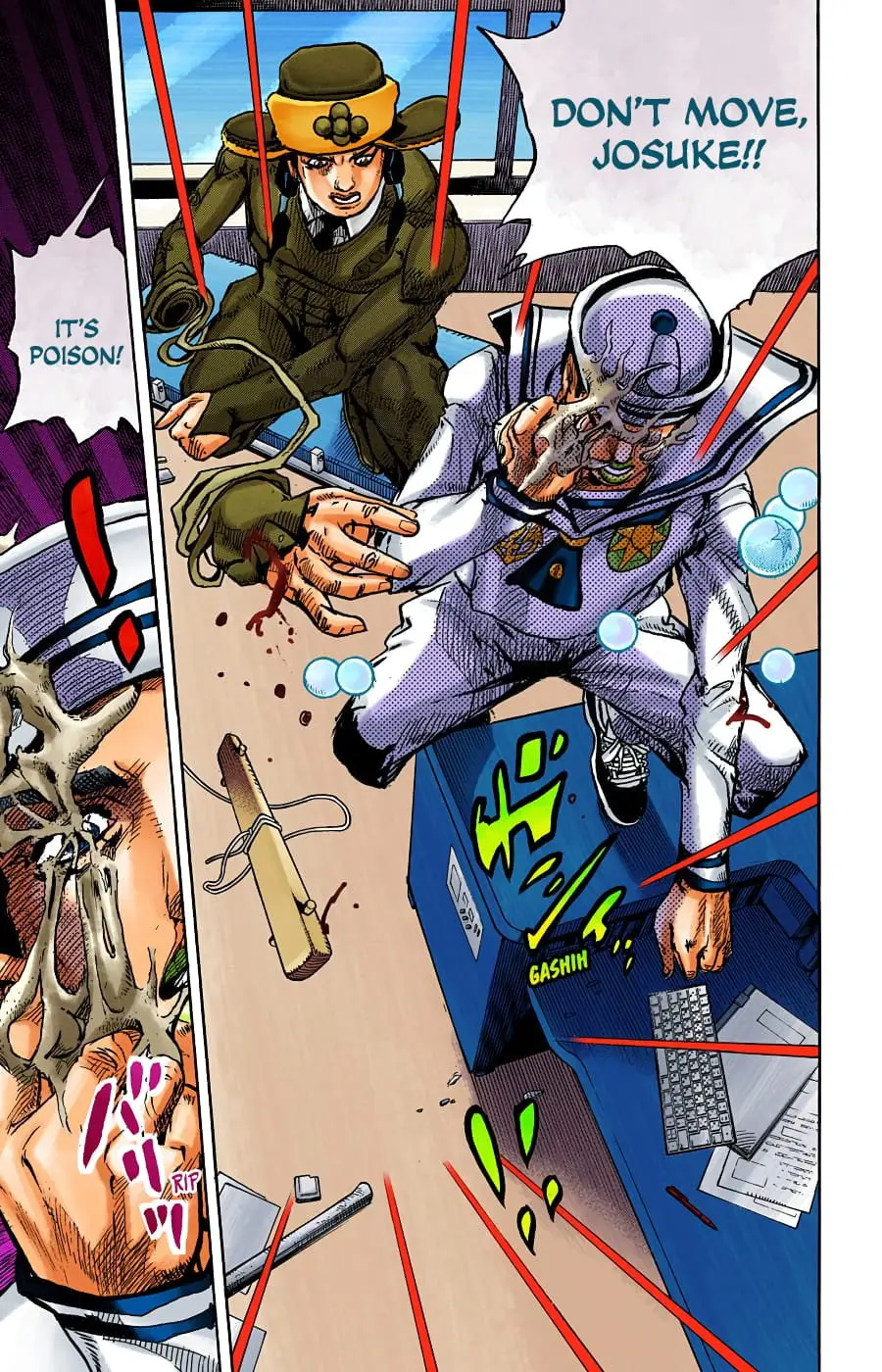 JoJo's Bizarre Adventure, Part 8: JoJolion Colored Manga β Chapter 99 β Page 37