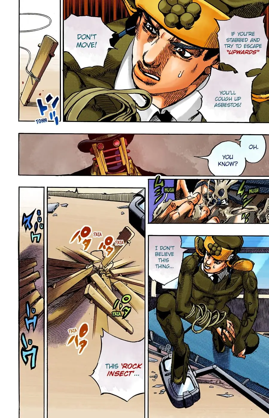 JoJo's Bizarre Adventure, Part 8: JoJolion Colored Manga β Chapter 99 β Page 38