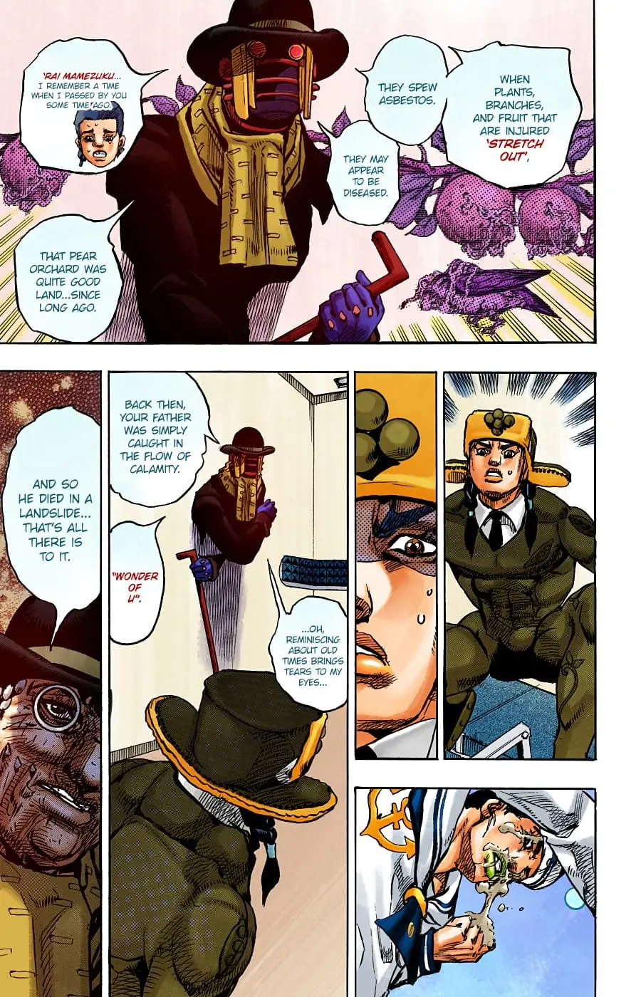 JoJo's Bizarre Adventure, Part 8: JoJolion Colored Manga β Chapter 99 β Page 41