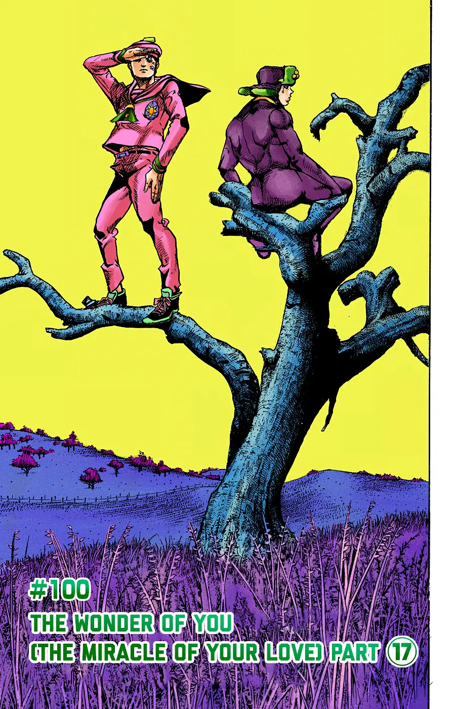 JoJo's Bizarre Adventure, Part 8: JoJolion Colored Manga β Chapter 100 β Page 1