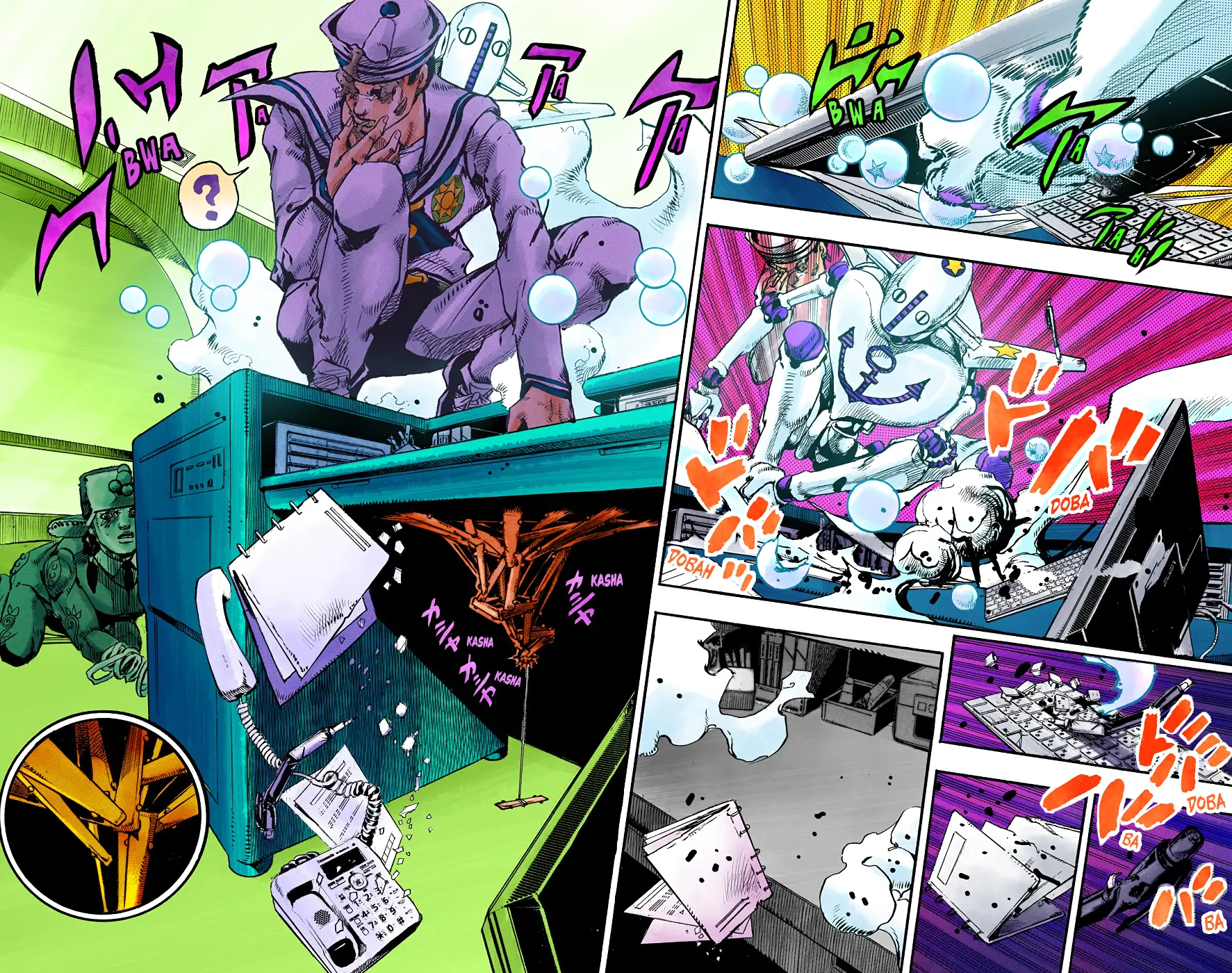 JoJo's Bizarre Adventure, Part 8: JoJolion Colored Manga β Chapter 100 β Page 5
