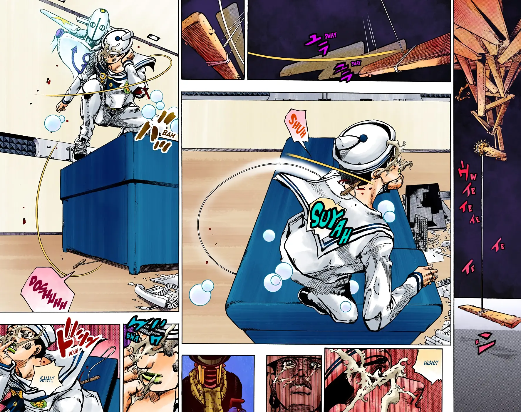 JoJo's Bizarre Adventure, Part 8: JoJolion Colored Manga β Chapter 100 β Page 6