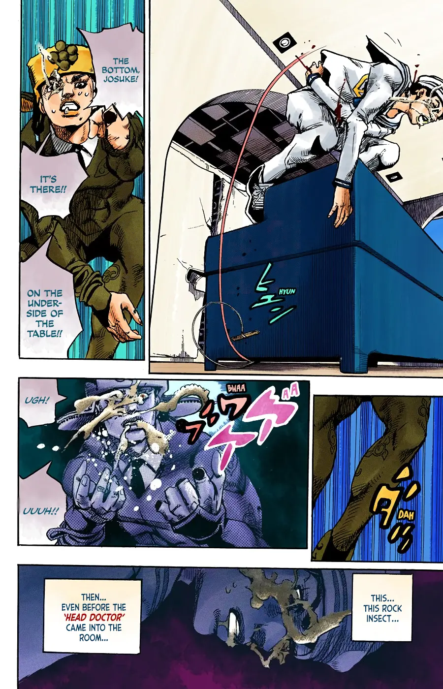JoJo's Bizarre Adventure, Part 8: JoJolion Colored Manga β Chapter 100 β Page 7