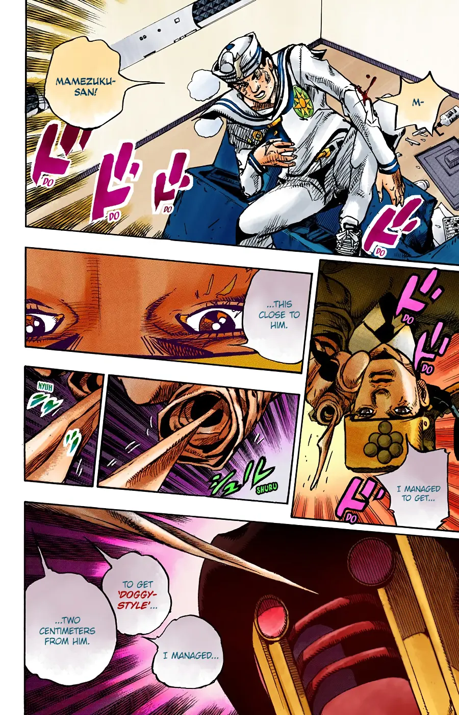JoJo's Bizarre Adventure, Part 8: JoJolion Colored Manga β Chapter 100 β Page 17