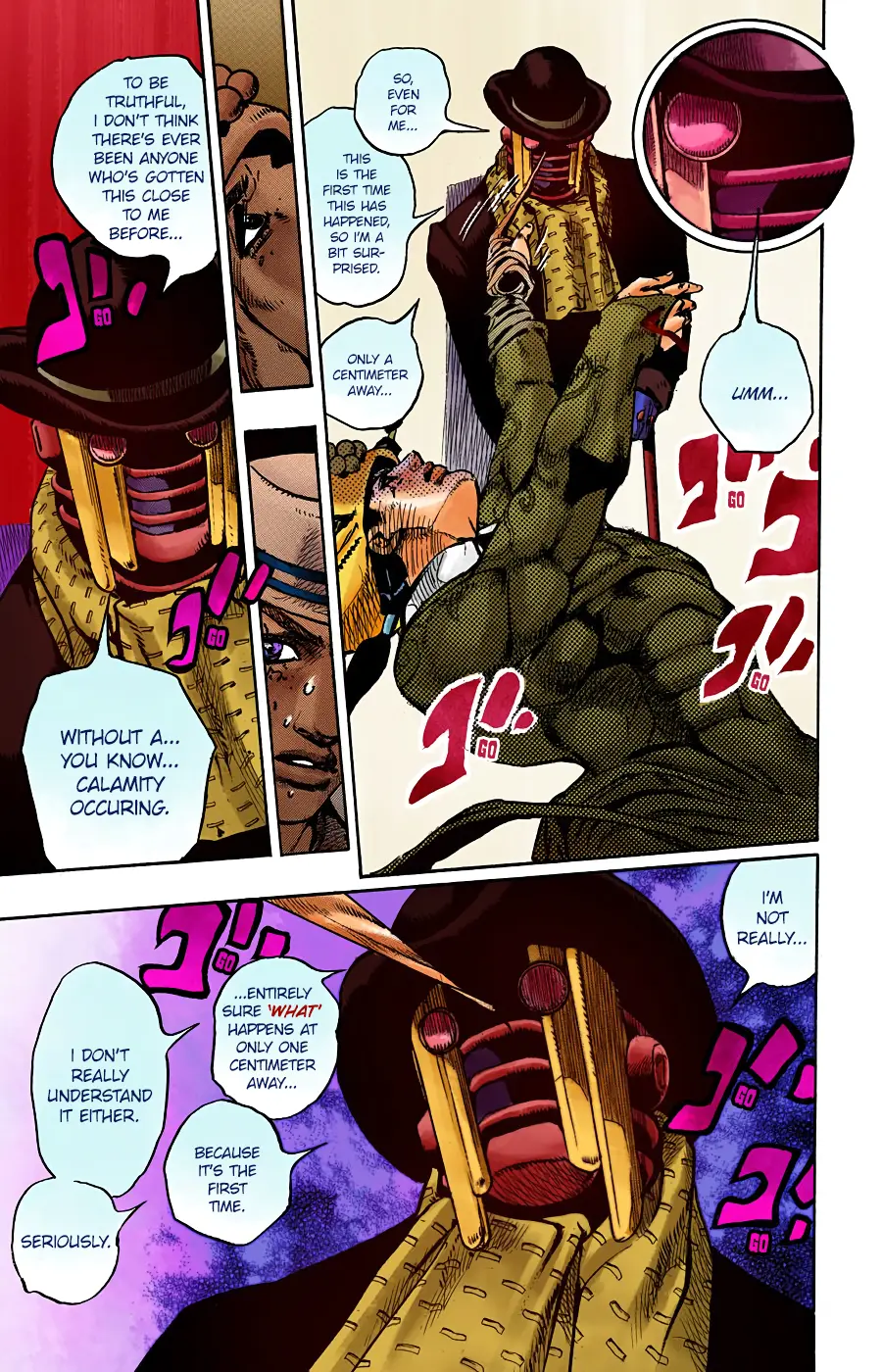JoJo's Bizarre Adventure, Part 8: JoJolion Colored Manga β Chapter 100 β Page 20