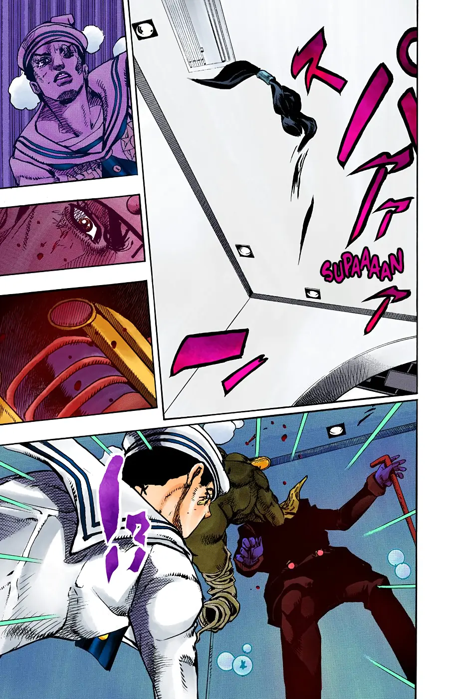JoJo's Bizarre Adventure, Part 8: JoJolion Colored Manga β Chapter 100 β Page 24