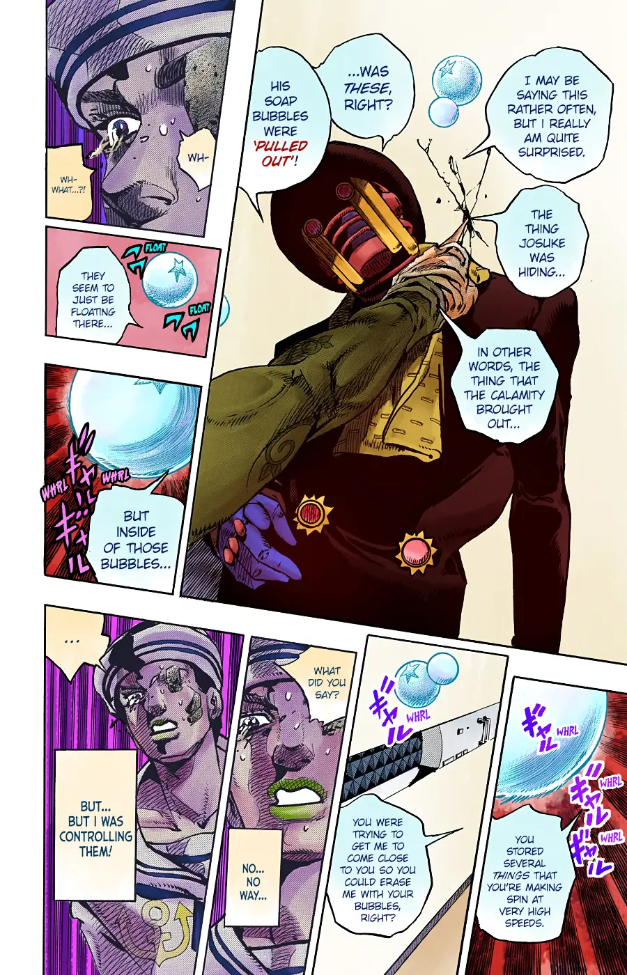 JoJo's Bizarre Adventure, Part 8: JoJolion Colored Manga β Chapter 100 β Page 27
