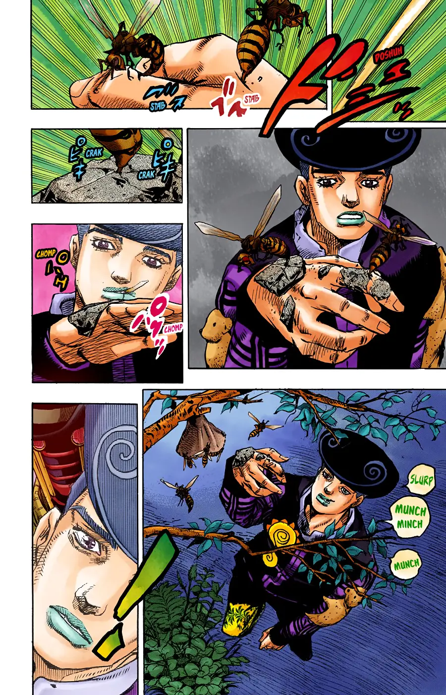 JoJo's Bizarre Adventure, Part 8: JoJolion Colored Manga — Chapter 101 — Page 3