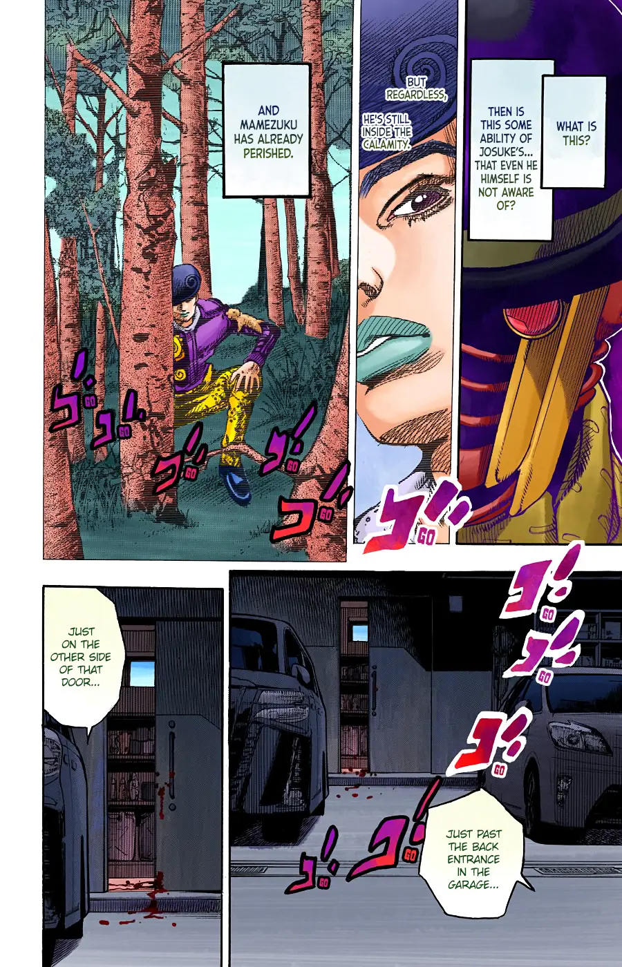 JoJo's Bizarre Adventure, Part 8: JoJolion Colored Manga — Chapter 101 — Page 6