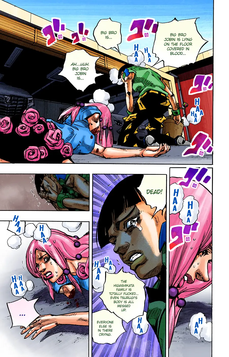 JoJo's Bizarre Adventure, Part 8: JoJolion Colored Manga — Chapter 101 — Page 7